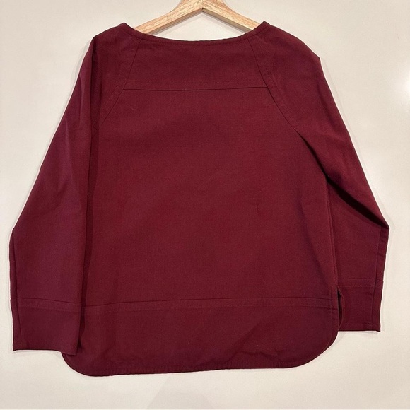 Women's Burgundy Top - Picture 4 of 4